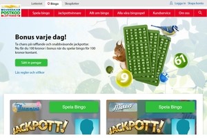 PostkodLotteriet Bingo