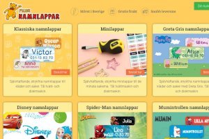 Filur Namnlappar