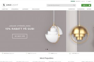 Få cashback på ditt köp från AndLight Gubi – Designlampor till Låga Priser och Fri Frakt!