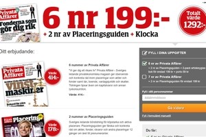 Privata Affärer prenumeration