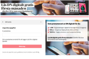 Dagens Nyheter - digitalt