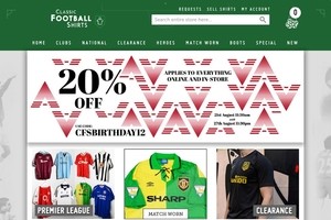 Classic Football Shirts